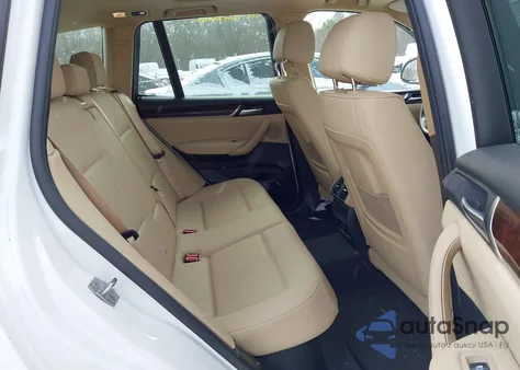 2017 BMW X3 xDrive28I z USA, uszkodzony, nr VIN 5UXWX9C55H0D97929